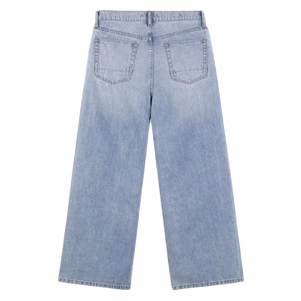 Doberman Fury Scratch Printed Denim Jeans collection product photo