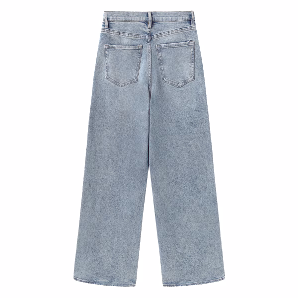 Sticker Graffiti Patchwork Printed Denim Jeans collection product photo