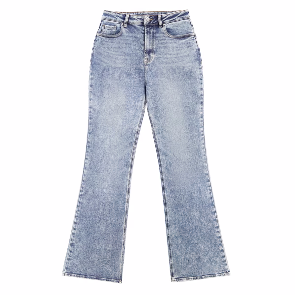 "Fallen Wings" Gothic Demons & Angels Printed Denim Jeans collection product photo