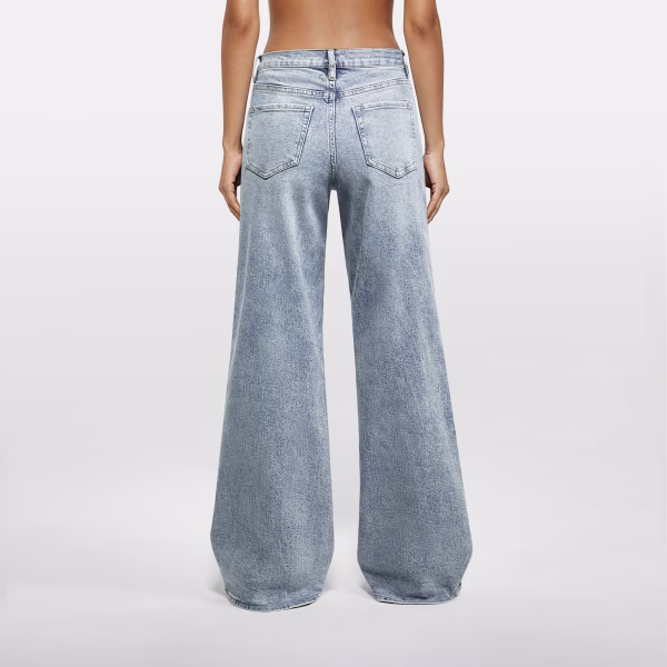 "Cupid Pups" Airbrush Dog & Heart Printed Denim Jeans collection product photo